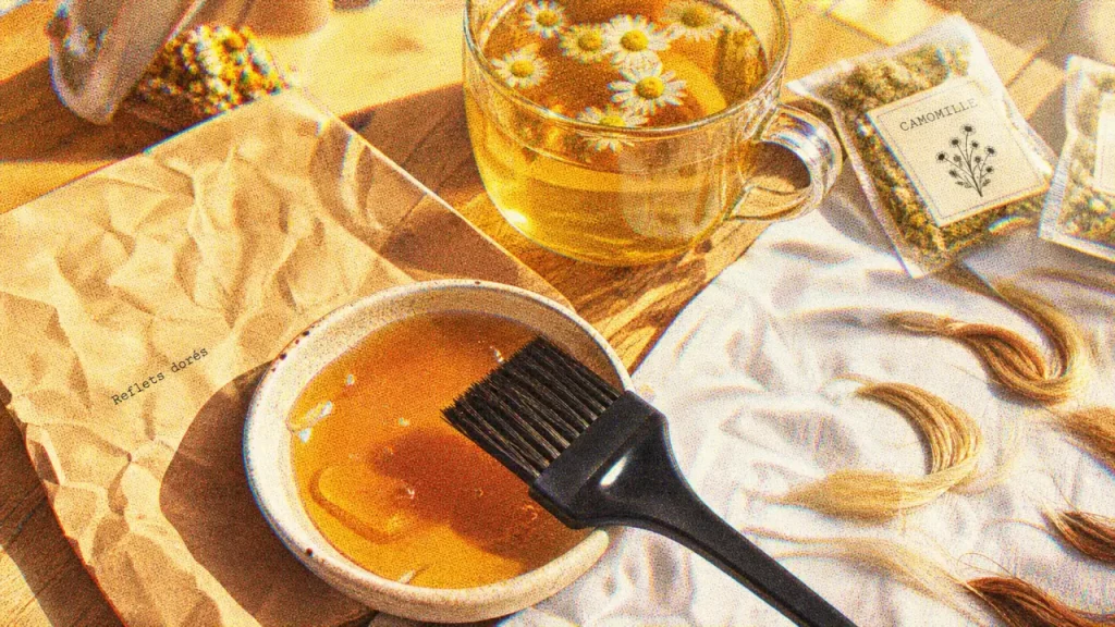 Éclaircir ses cheveux naturellement sans les dessécher : miel, camomille et citron
