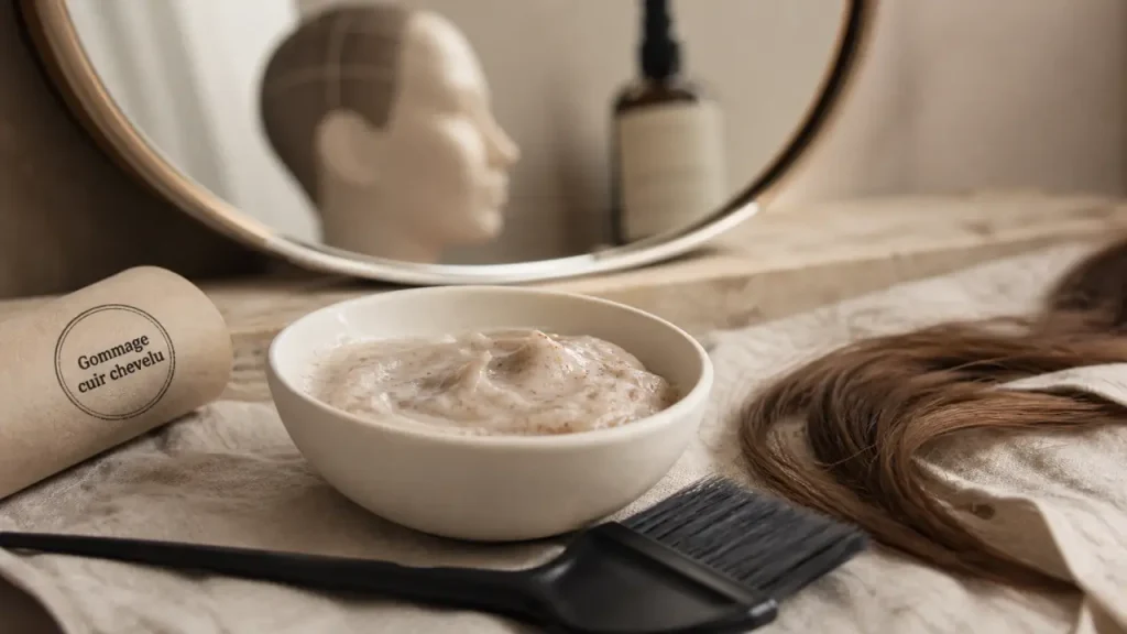 Racines plus légères, cuir chevelu apaisé : bien utiliser un gommage cheveux sans l’agresser