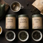Où trouver le oolong : boîtes et feuilles d’oolong en boutique