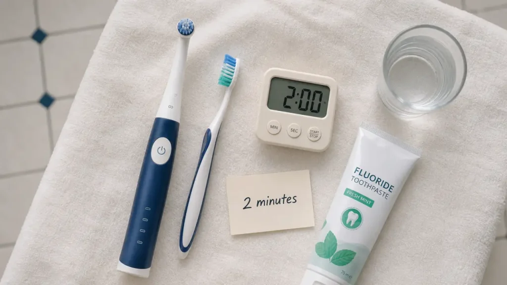 2 minutes et 4 zones : le bon temps de brossage pour protéger l’émail