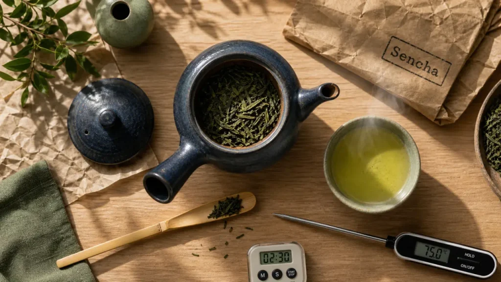 Thé Sencha : fabrication, goût et repères pour bien le choisir
