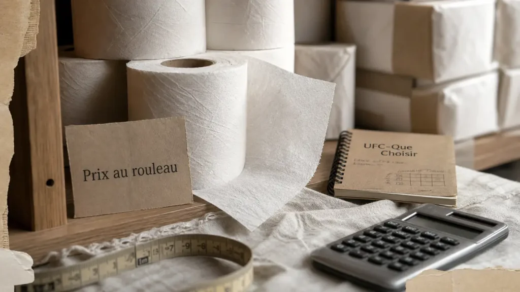 Papier toilette UFC-Que Choisir : ingrédients à éviter, santé intime et rouleau plus étroit