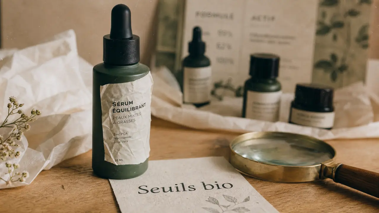 Cosmétique bio label : logos, seuils et certificateur, loupe et seuils bio