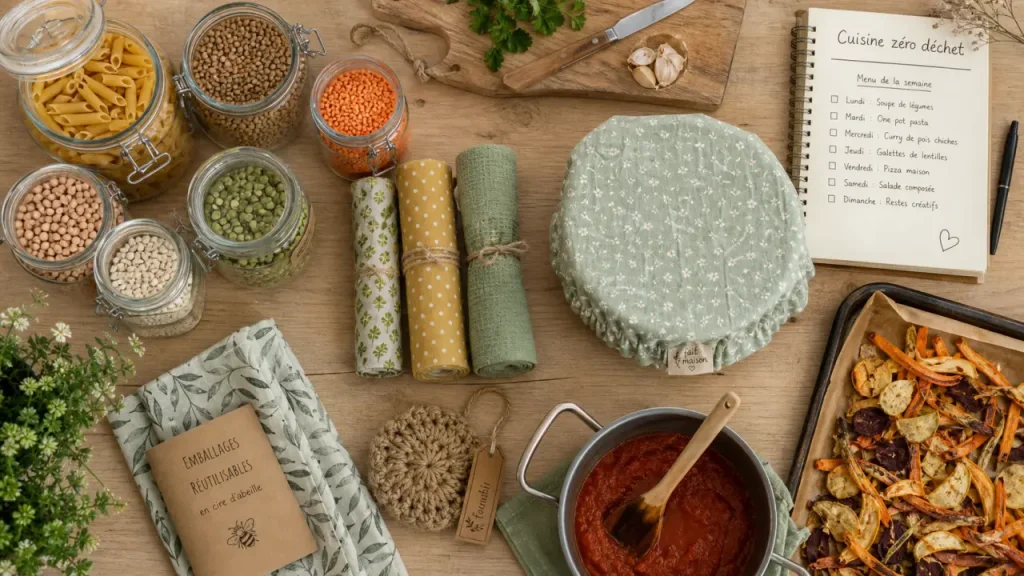 Cuisine zéro déchet : réduire ses déchets, ses emballages et sa note de courses
