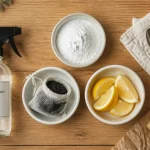 Désodorisants maison : bicarbonate, charbon actif et citron pour neutraliser les odeurs