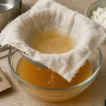 Étamine cuisine : tissu fin pour filtrer sauces, gelées et caillé