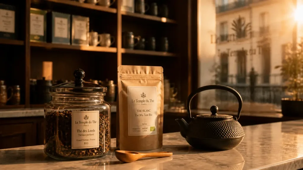 Le Temple du Thé à Paris : thé bio, petits producteurs et retrait à Gambetta
