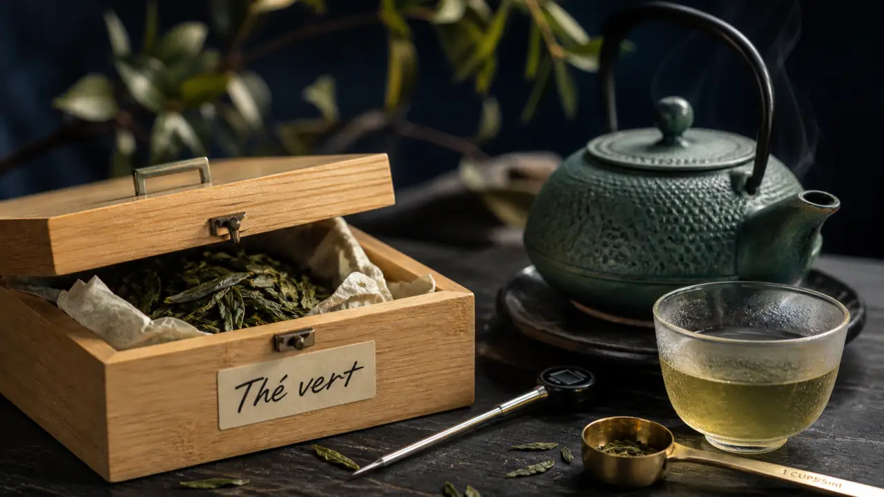 Meilleur thé vert japonais ou chinois, feuilles entières et infusion