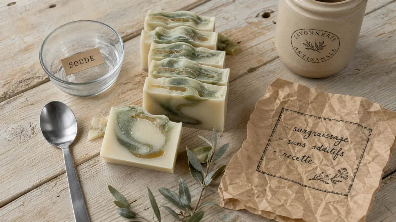 Savon naturel saponifié à froid : surgras, bio