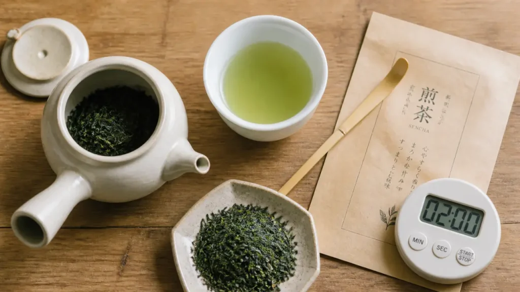 Thé Sencha : bienfaits, caféine et infusion à 70°C sans amertume