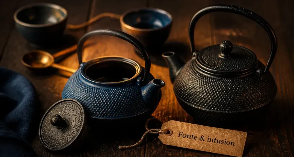 Théière en fonte ou bouilloire tetsubin : comment choisir et préserver votre objet ?