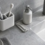 Porte brosse à dents mural en céramique pour séchage rapide