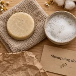 Shampoing solide psoriasis : barre sans savon et mousse douce