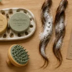 Photo umai shampoing solide : douceur et rééquilibrant sur table